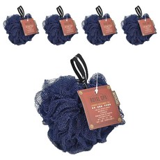 KEYTOSS 詰朵斯 Royal SPA 去角質專科 厚織粗感沐浴球 人體工學設計 SGS檢測認證, 顏色隨機, 1入, 5個