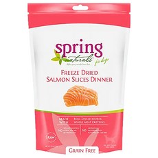 spring 曙光 全齡犬 無穀凍乾生食餐 鮭魚肉餅, 71g, 真實單一的蛋白質, 1包