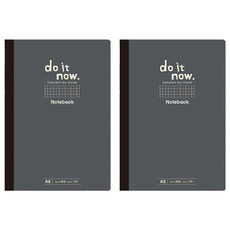 珠友文化 A5可撕便條式筆記本, 深灰色, 2本