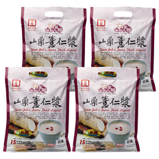 源順食品 自然笑顏 山藥薏仁漿, 420g, 4袋