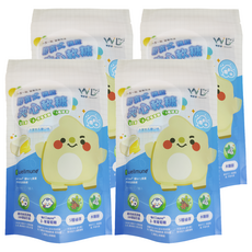 膠囊式機能夾心軟糖，安心給孩子吃的零食，滿足口感又補充營養, 7顆, 3.6g, 4袋