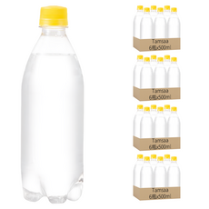 Tamsaa Aqua系列 無標籤檸檬風味氣泡水, 500ml, 24瓶