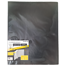 KING JIM 文件分類資料夾, 黑色, 1本