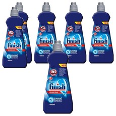 finish 洗碗機光潔劑 原味, 400ml, 6瓶