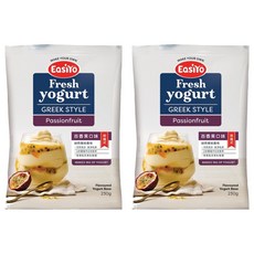 EasiYo 希臘優格粉 百香果口味, 紐西蘭原裝進口, 含乳酸菌, 230g, 1入, 2包