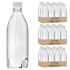 Tamsaa 無標籤白葡萄風味氣泡水, 500ml, 60瓶