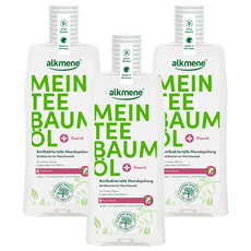 alkmene 歐珂蔓 我的茶樹精油抗菌漱口水，不含酒精、三氯沙、有害防腐劑, 500ml, 3瓶