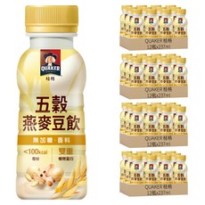 QUAKER 桂格 五穀燕麥豆飲, 237ml, 48瓶
