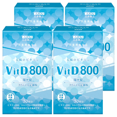 AJIOU 日本味王 維生素D 陽光錠, 30顆, 4盒