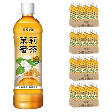 光泉茉莉茶園蜜茶, 香純蜂蜜茉莉花清香, 585ml, 96瓶