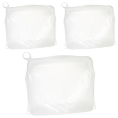 OUTSY 可密封果凍QQ矽膠食物夾鏈袋加大款 顏色隨機 155g 1.5L, 23.5 x 6 x 22.5 cm, 1個, 3個