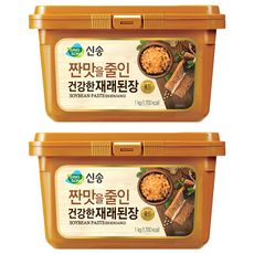 SING SONG 低鹽韓式傳統大醬，健康SOYBEAN PASTE(DOENJANG), 1kg, 2盒