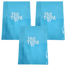 Lan CHYn 連勤牌文具 E-316 B PP 文件套 雙內袋, 藍色, 3個