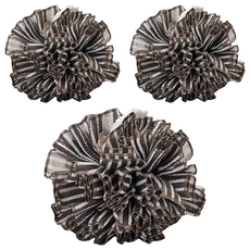 KEYTOSS 詰朵斯 S.Cafe環保咖啡紗 去角質沐浴球, 速乾防臭, 咖啡色, 3個, 1入