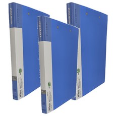 珠友文化 PP 強力夾 雙上 DL_06108, 藍色, 3個