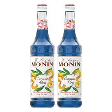 MONIN 莫寧 藍柑風味糖漿，豐富橙香味, 700ml, 2瓶