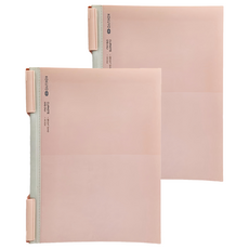 KOKUYO 國譽 ME 文件夾A4 299 x 220 x 8mm, 粉紅沙灘, 2個