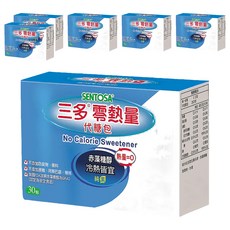 SENTOSA 三多 零熱量代糖包 30包入 赤藻糖醇, 30g, 6盒