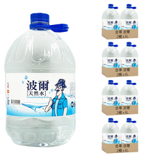 金車 波爾 天然水 x 2桶, 6L, 8桶