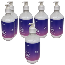 JUL7ME 黑莓香水潤髮乳 pH 5.0±0.5 含有超過90%的天然成分, 500ml, 6瓶
