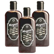 Morgan's 頭皮調理水 Bay Rum 250ml -英國經典髮品 深層清潔 滋養髮根, 3瓶