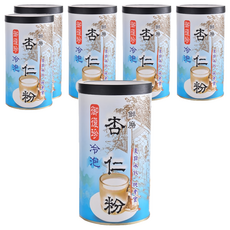 御復珍 冷泡杏仁粉, 杏仁清香，溫順微甜口感, 12道研磨，沒有惱人沙沙感, 460g, 6罐