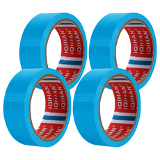 iQIHAN 高黏度強力布膠帶, 藍色, 4個