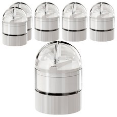 小麥購物 多功能隨身藥盒 L1268 白色, 6個