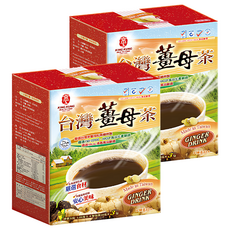 京工台灣薑母茶, 嚴選台灣老薑搭配黑糖熬製, 通過ISO 22000、HACCP、HALAL國際品保驗證, 10g, 3包, 2盒