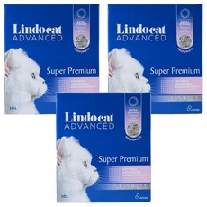 Lindocat 歐洲之星 清香活性碳城市礦砂 0.5~2.5mm, 天然香氛, 9kg, 3個