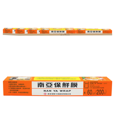 南亞 PVC 家庭用保鮮膜, 30cm x 60m(200尺), 8盒