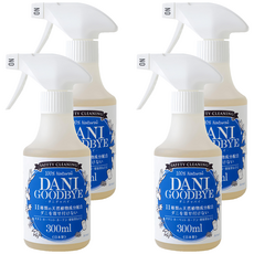 Arnest Good Bye 天然植物除蟎噴霧, 溫和安心素材, 去除水垢油汙, 日本製造, 300ml, 4瓶