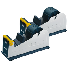 Excell 雙軌桌上型膠帶台 ET-227 安全刀片蓋 加重底座, 2個