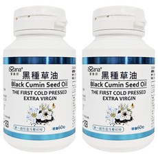 iSSana 愛善那 純黑種草油膠囊 通過ISO/HACCP國際認證, 60顆, 0.7g, 2罐