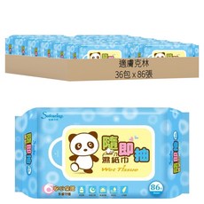 適膚克林 SOFCARING 隨即抽 濕紙巾 36包, 1入