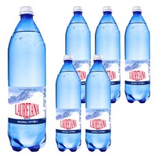 LAURETANA 蘿莉塔娜 天然冰河水, 1L, 6瓶