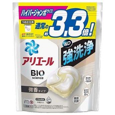 ARIEL 4D洗衣膠囊補充包 微香, 39顆, 1袋