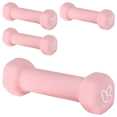 ALEAF 仙人掌氯丁橡膠啞鈴, 4個, 0.5kg
