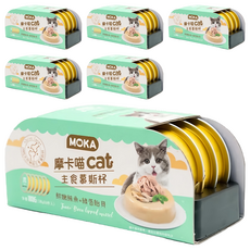 MOKA CAT 摩卡喵 cat主食慕斯杯 6個, 關節保健, 180g, 6組