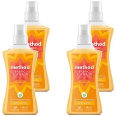 method 智慧環保衣物柔軟精 夏日甜心, 1.58L, 4瓶