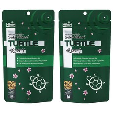 Hikari 高夠力 烏龜飼料, 浮水性, 添加善玉菌, 促進腸胃消化吸收, 45g, 2包