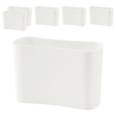 INOMATA 日本製磁鐵軟置物籃 磁吸收納 廚房浴室辦公室適用, 520283, 6個