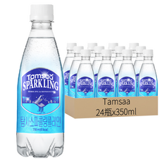 Tamsaa 原味氣泡水, 350ml, 24瓶