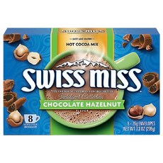 SWISS MISS 義式榛果可可粉 濃郁可可 榛果風味, 26g, 8包, 1盒