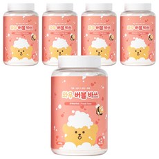 Aguard 泡泡入浴粉 清新微風香, 5罐, 400g