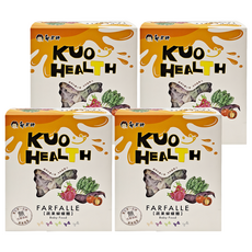 郭老師 純手工無添加寶寶蔬果義大利麵 蝴蝶麵, 8個月以上寶寶適用, 150g/盒, 4盒