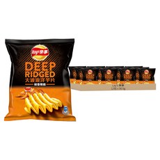 Lay's 樂事 大波浪洋芋片 椒香嫩雞, 30.5g, 12包