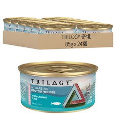 TRILOGY 奇境 幼貓用無穀慕斯主食罐, 野生鮪魚, 85g, 24罐