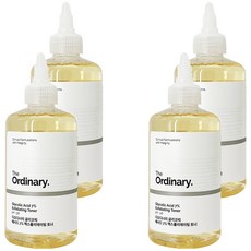 The Ordinary 甘醇酸7%去角質化妝水 240ml, 4瓶