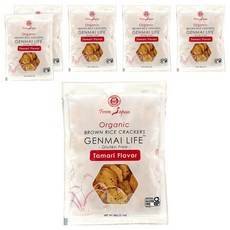 MUSO 有機糙米仙貝 日式醬油, 60g, 6個